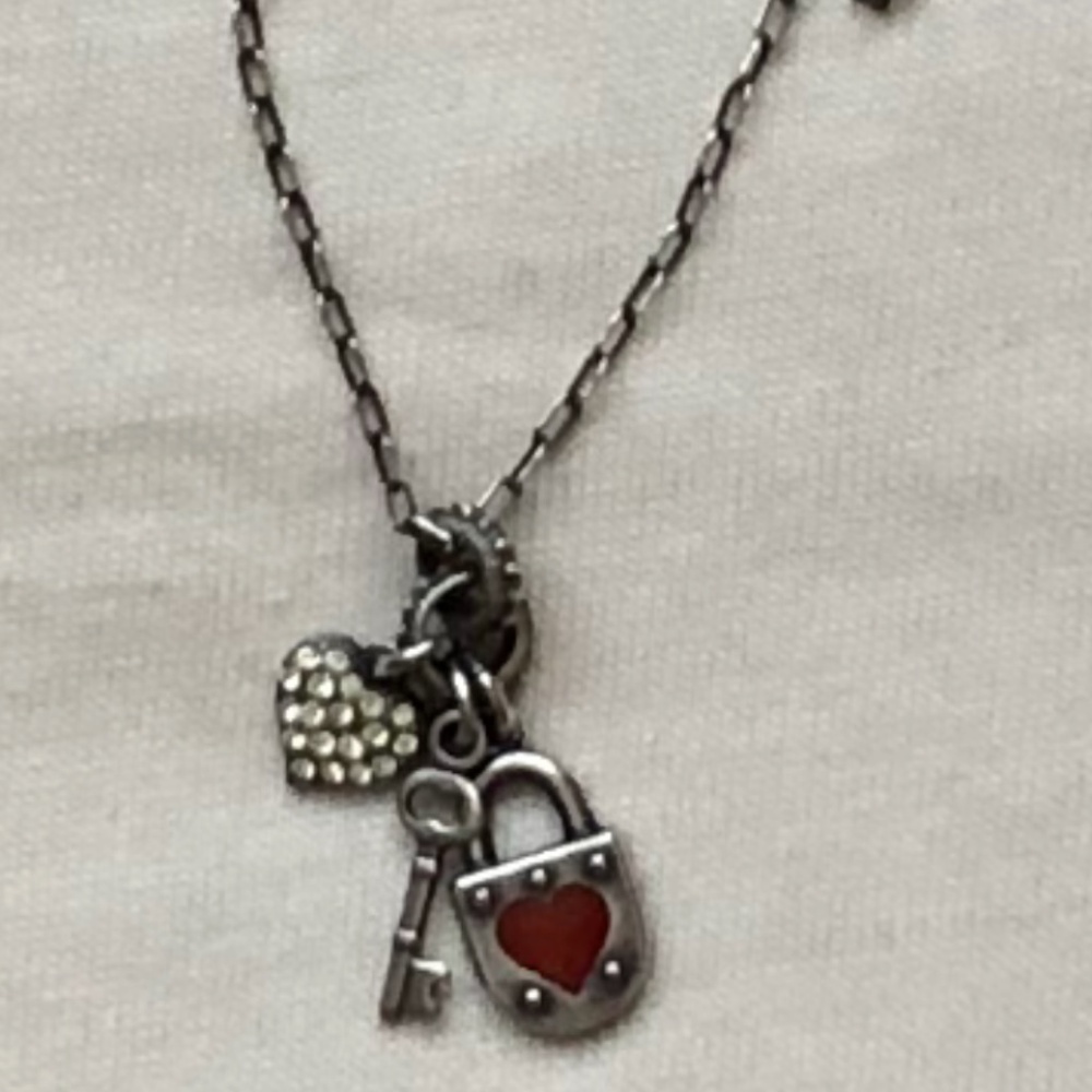 Blue Ruby-Catherine Popesco Charm Necklace .NWT..